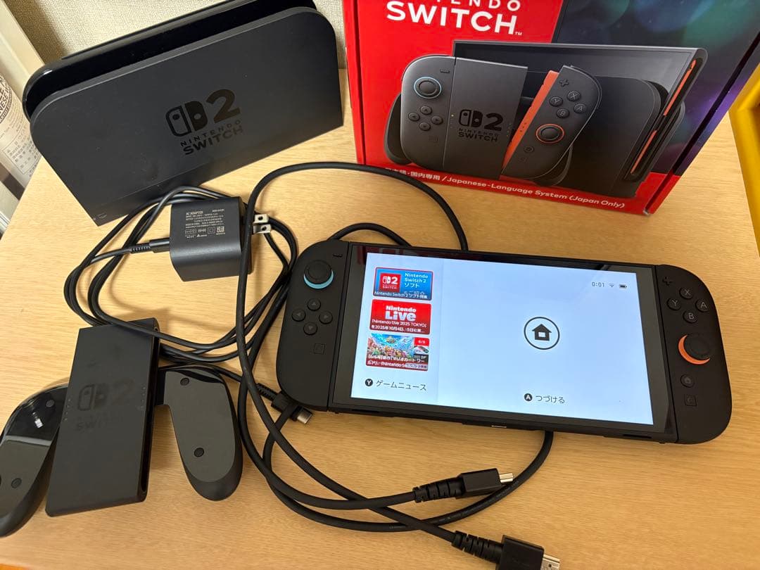 【中古】Nintendo Switch2 本体　日本語専用