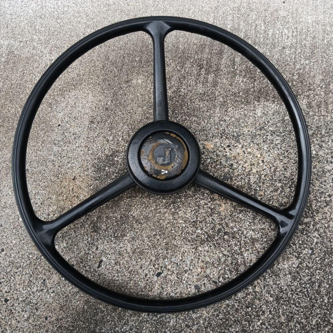 三菱ジープ　純正ハンドル