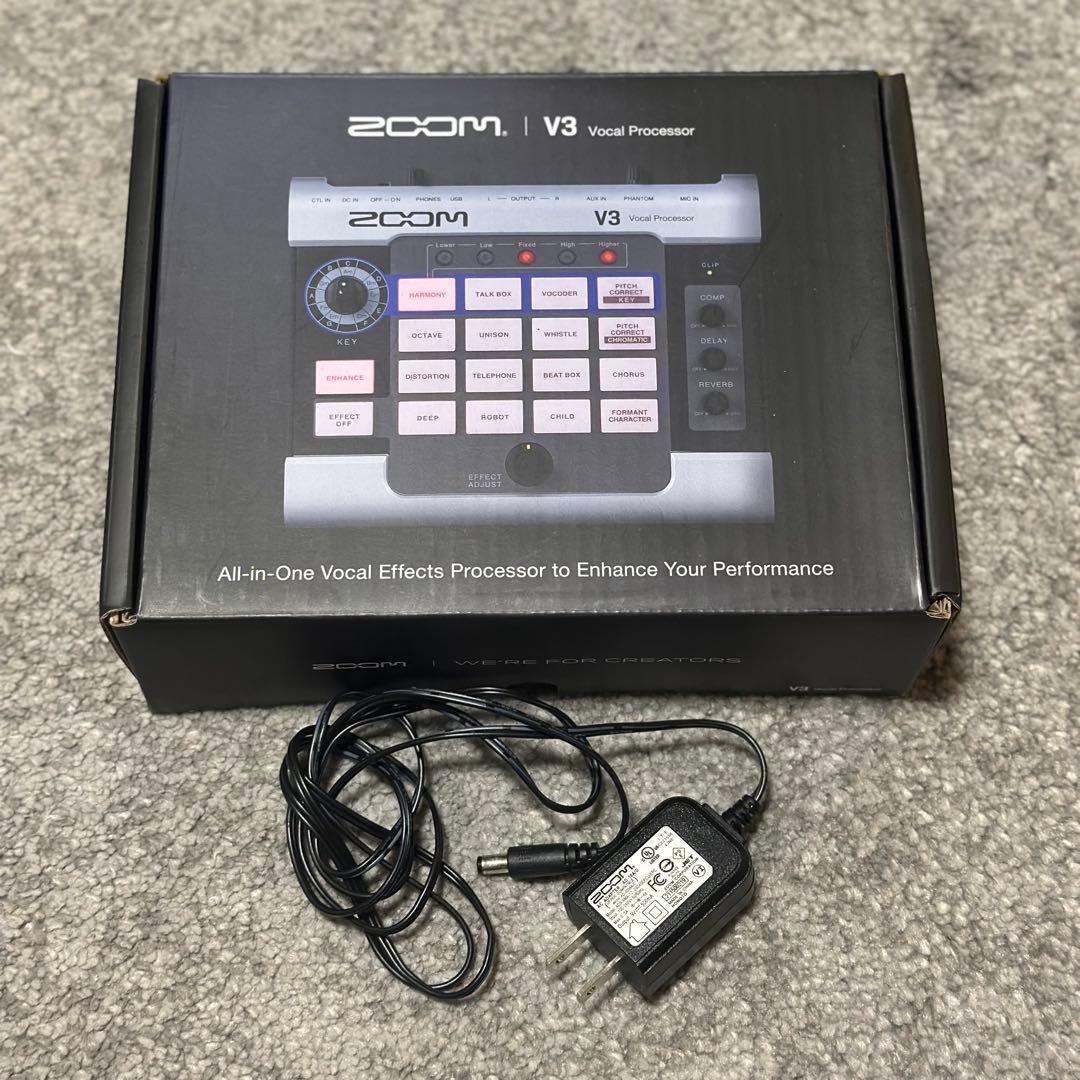 ZOOM V3 ボーカルプロセッサー