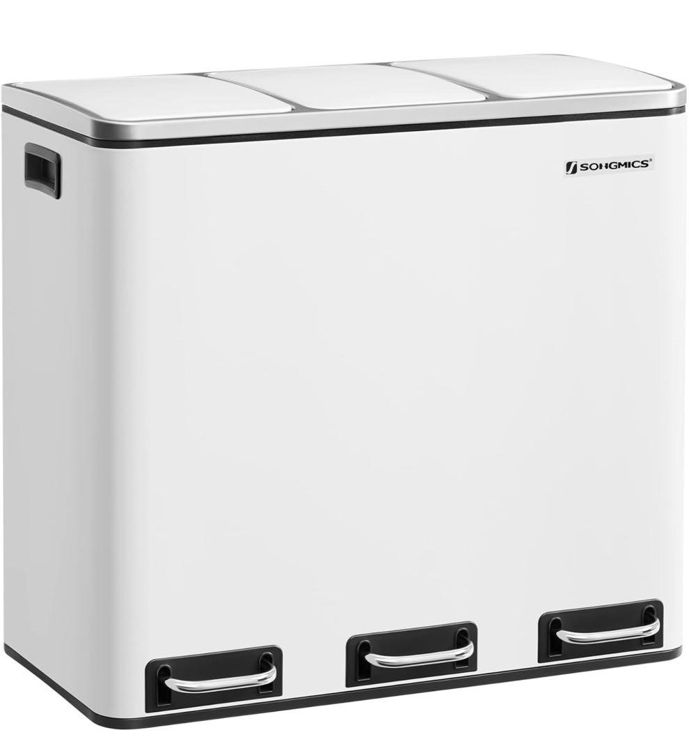 ゴミ箱　 ダストボックス ペダル式 3×18L