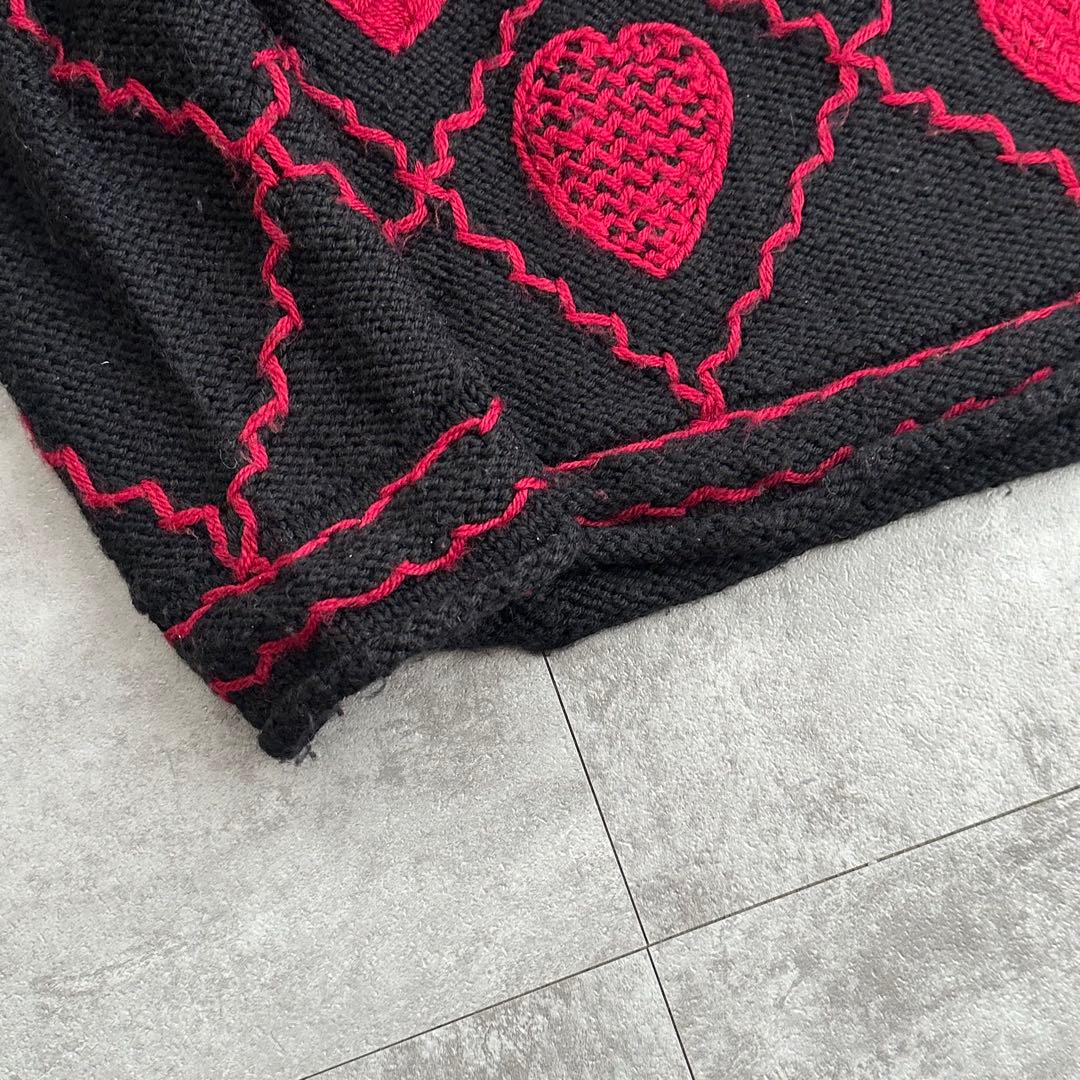 【80s】 INSCRIPTION ウールニット ''珍デザイン''