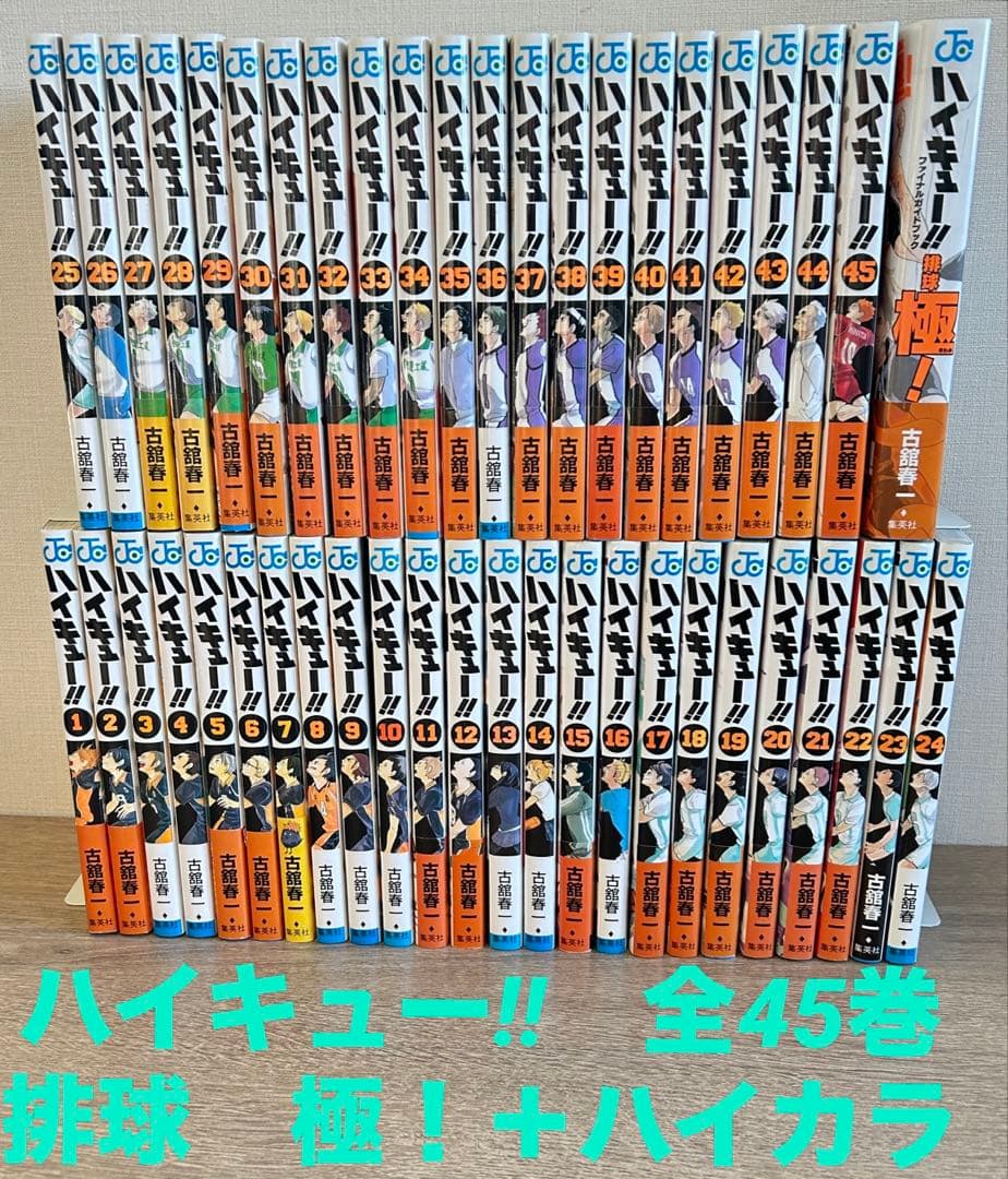 ハイキュー!!　全45巻＋排球極!＋ハイカラ　古館春一　全巻セット