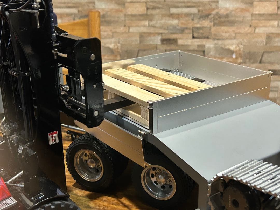 最終値下げ タミヤ1/14 低床重トレーラー フルメタル 油圧