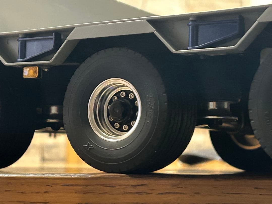 最終値下げ タミヤ1/14 低床重トレーラー フルメタル 油圧