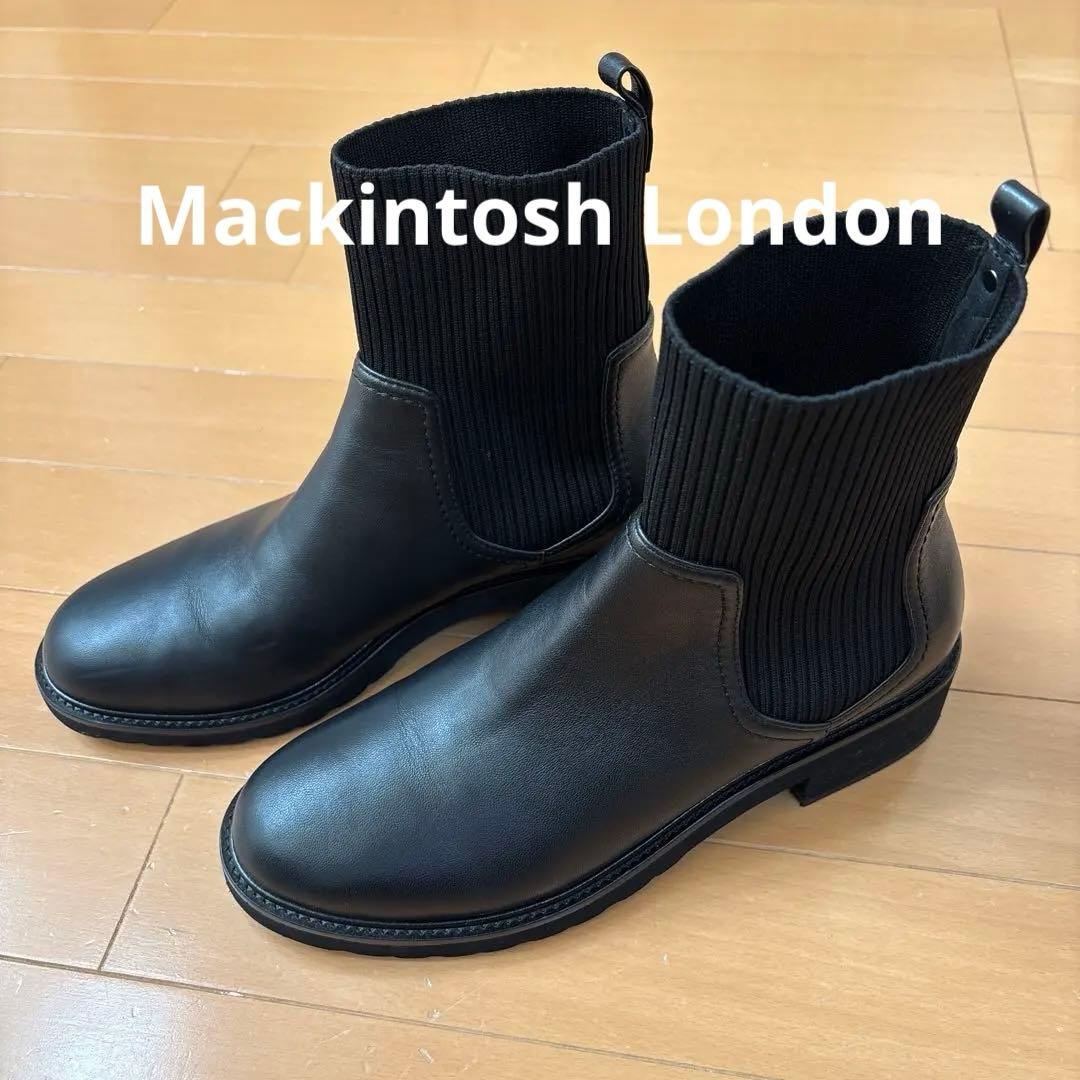本日限定価格⭐︎美品⭐︎MACKINTOSH LONDON ソックスブーツ　24