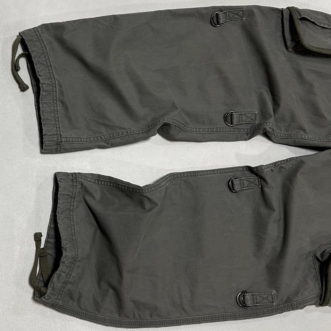 90s OLD UNIQLO パラシュート カーゴパンツ ドローコード Tech
