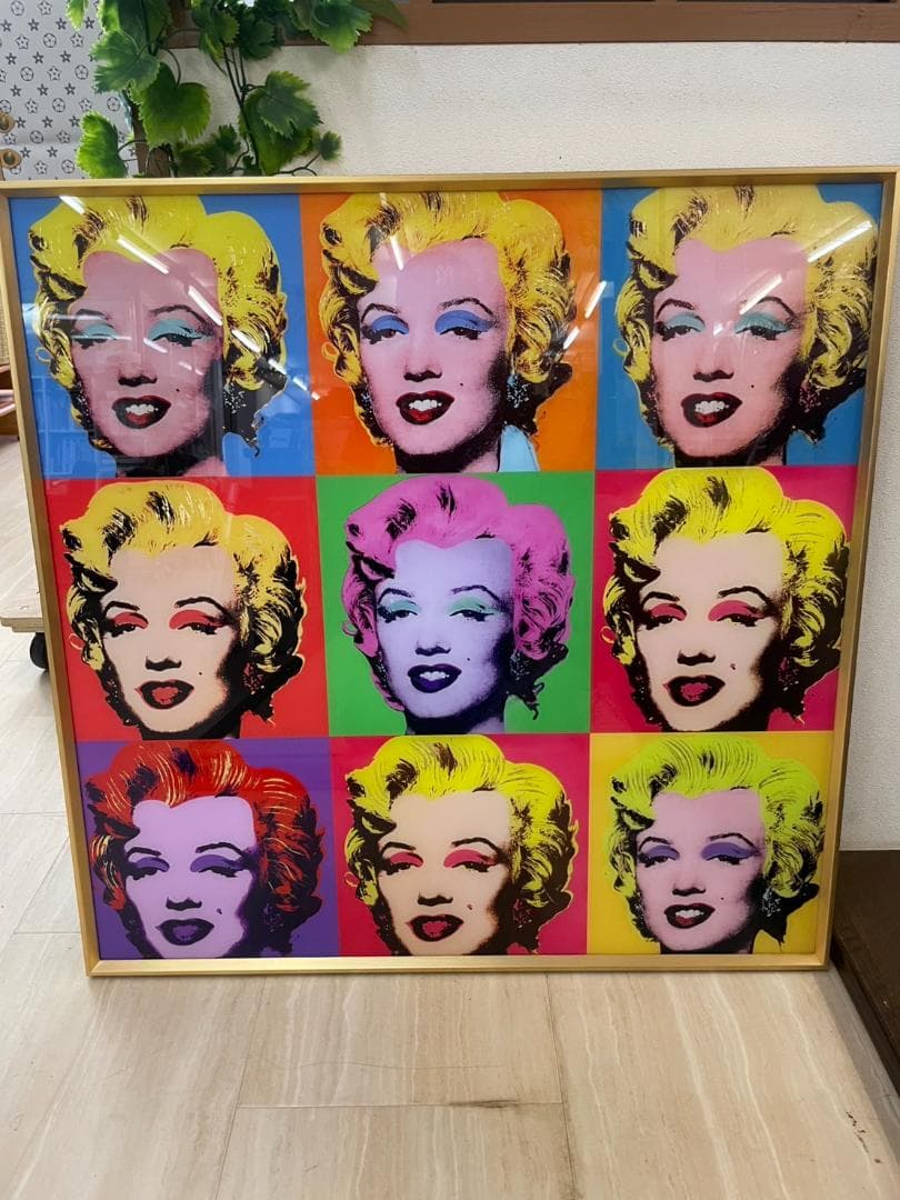 アートパネル　マリリンモンロー　絵　アート　絵画　額縁　額絵　ポスター　壁掛け
