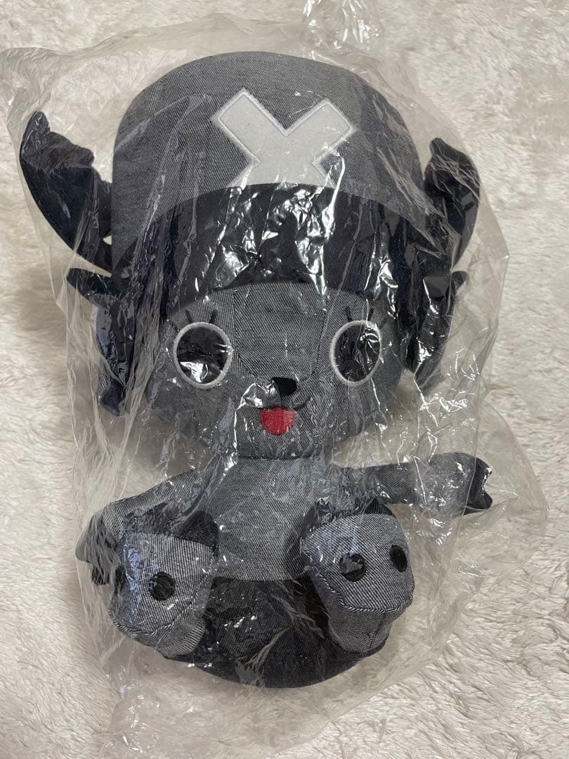 【最終価格】ワンピース×JR西日本 チョッパーデニムぬいぐるみ