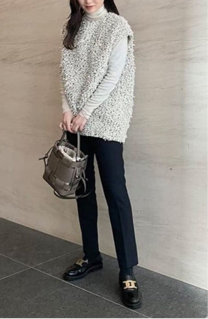 最終❤︎美品❤︎EFFE BEAMS❤︎カラミリボンブラウス