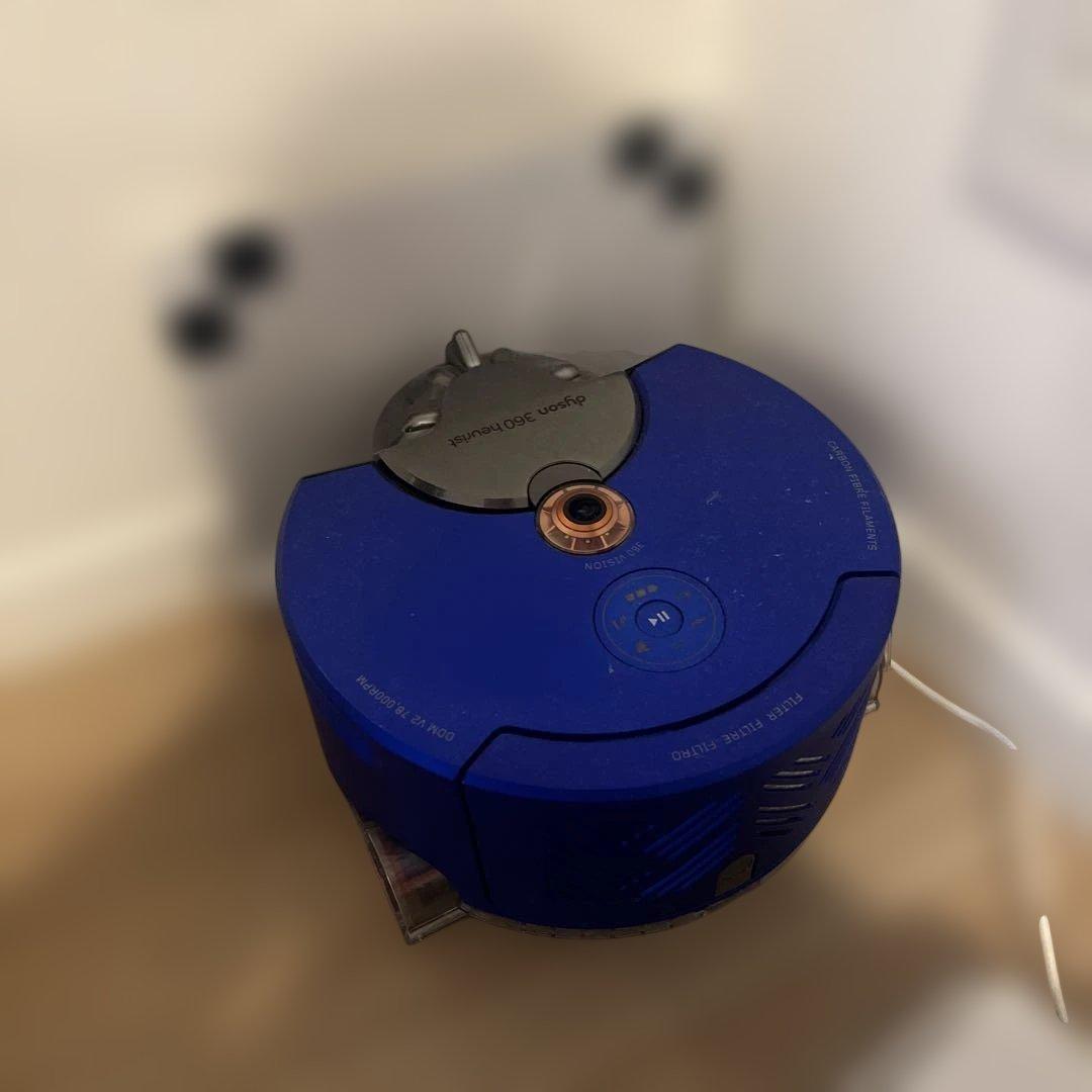 Dyson ロボット掃除機本体 青色 充電器付き