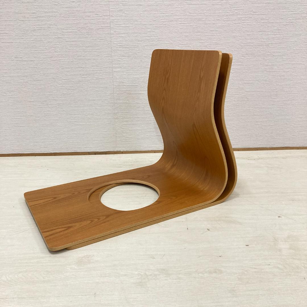 天童木工　藤森健次　曲げ木 座椅子 2脚セット　旅館　和室　古民家