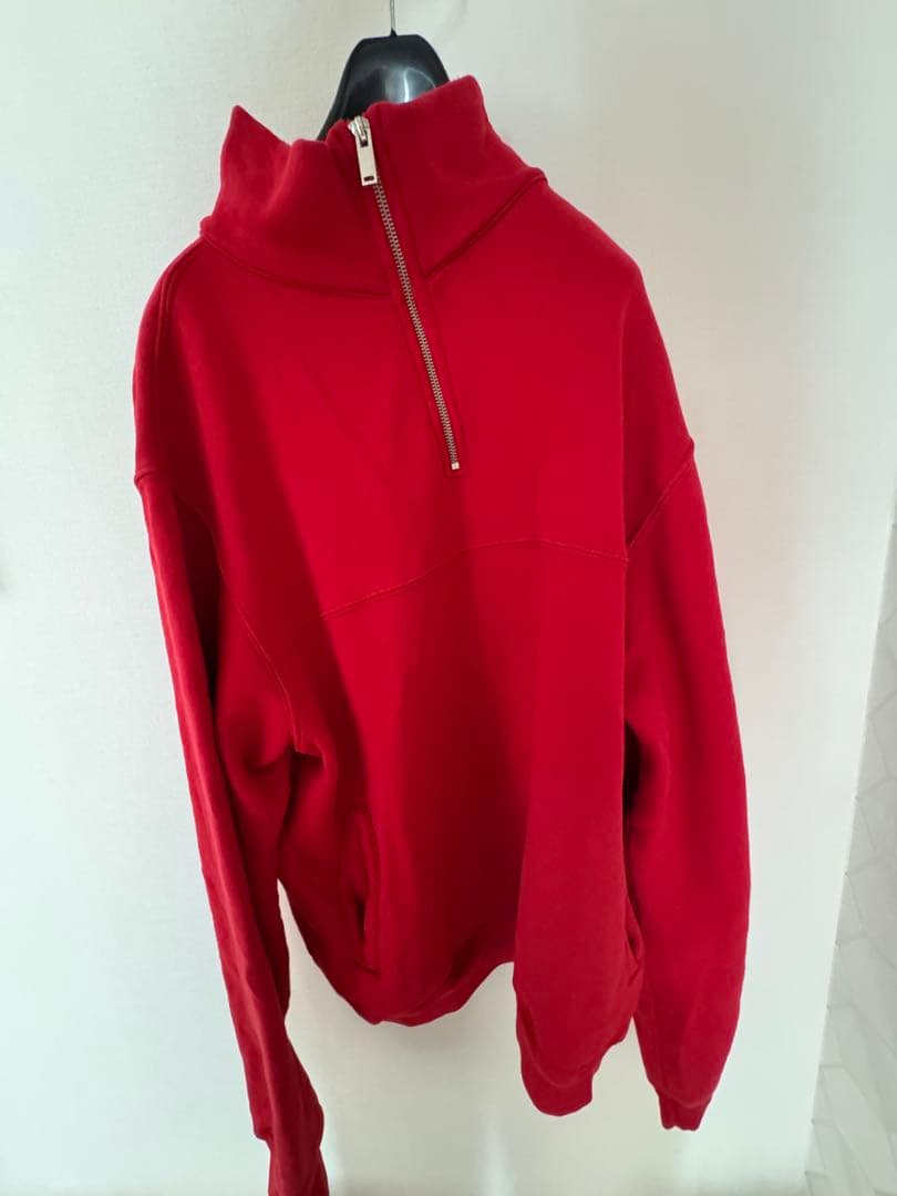 RHC x Jerrod Pahl レッドハーフジップトレーナー