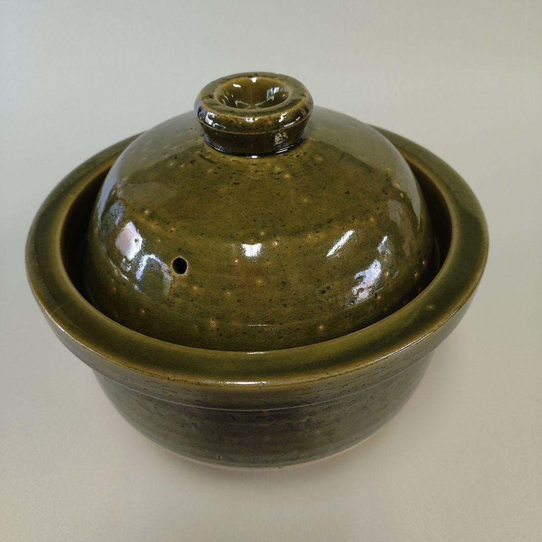 信楽焼 　手作り　3合用ご飯炊き土鍋