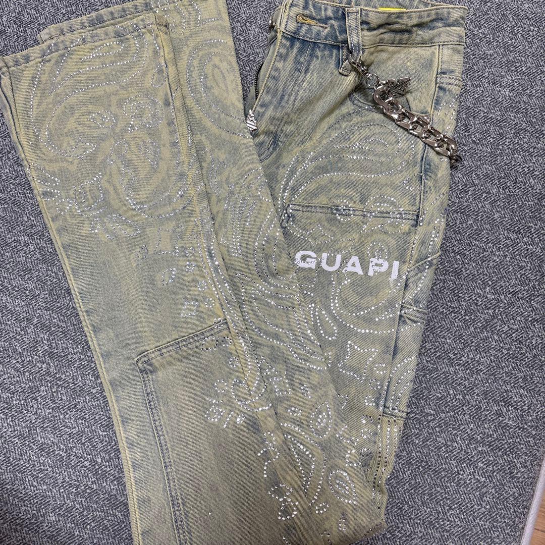 GUAPI 刺繍デニムパンツ サイズ30