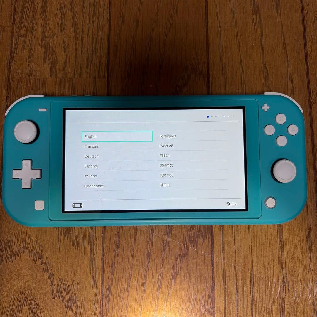 Nintendo Switch Lite 青 本体 充電器付き