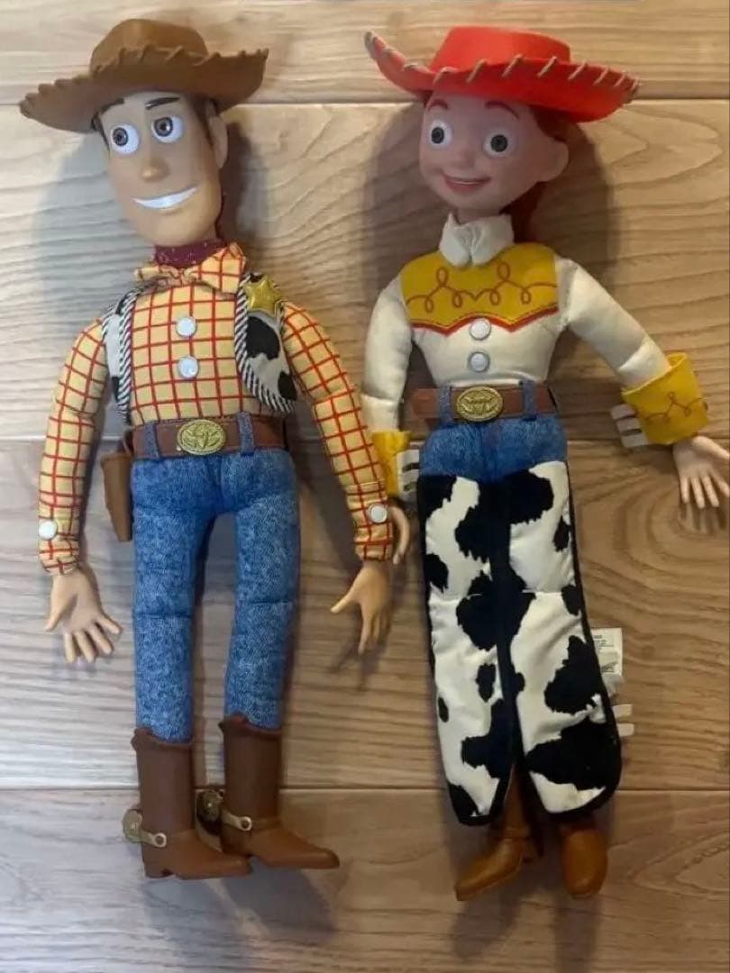ウッディ　アンディ　トイストーリー　アメリカ製　toy story 人形