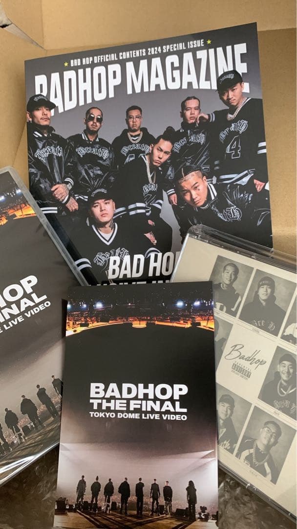 BADHOP MAGAZINE & LIVE DVD セット