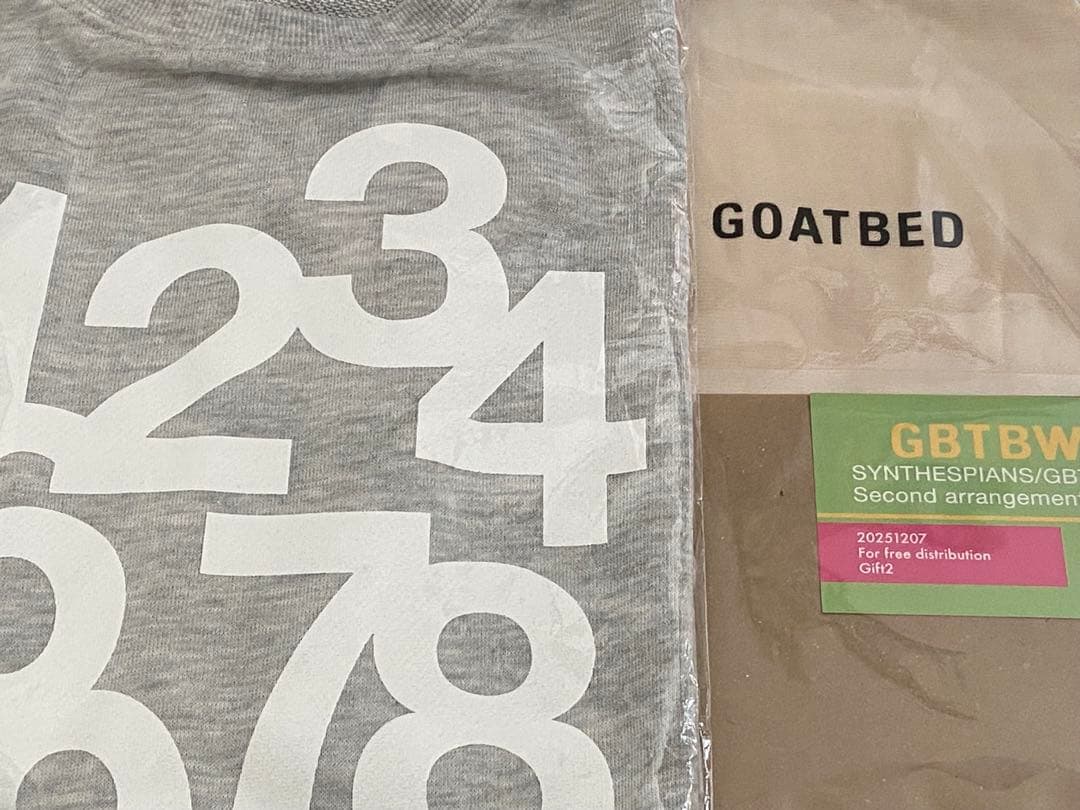 ★goatbed [SYNTHESPIANS]グッズ＋会場配布CD② セット