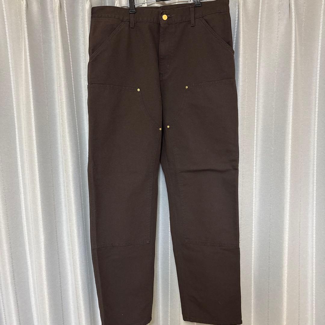 Carhartt WIP DOUBLE KNEE PANT ダークブラウン　34