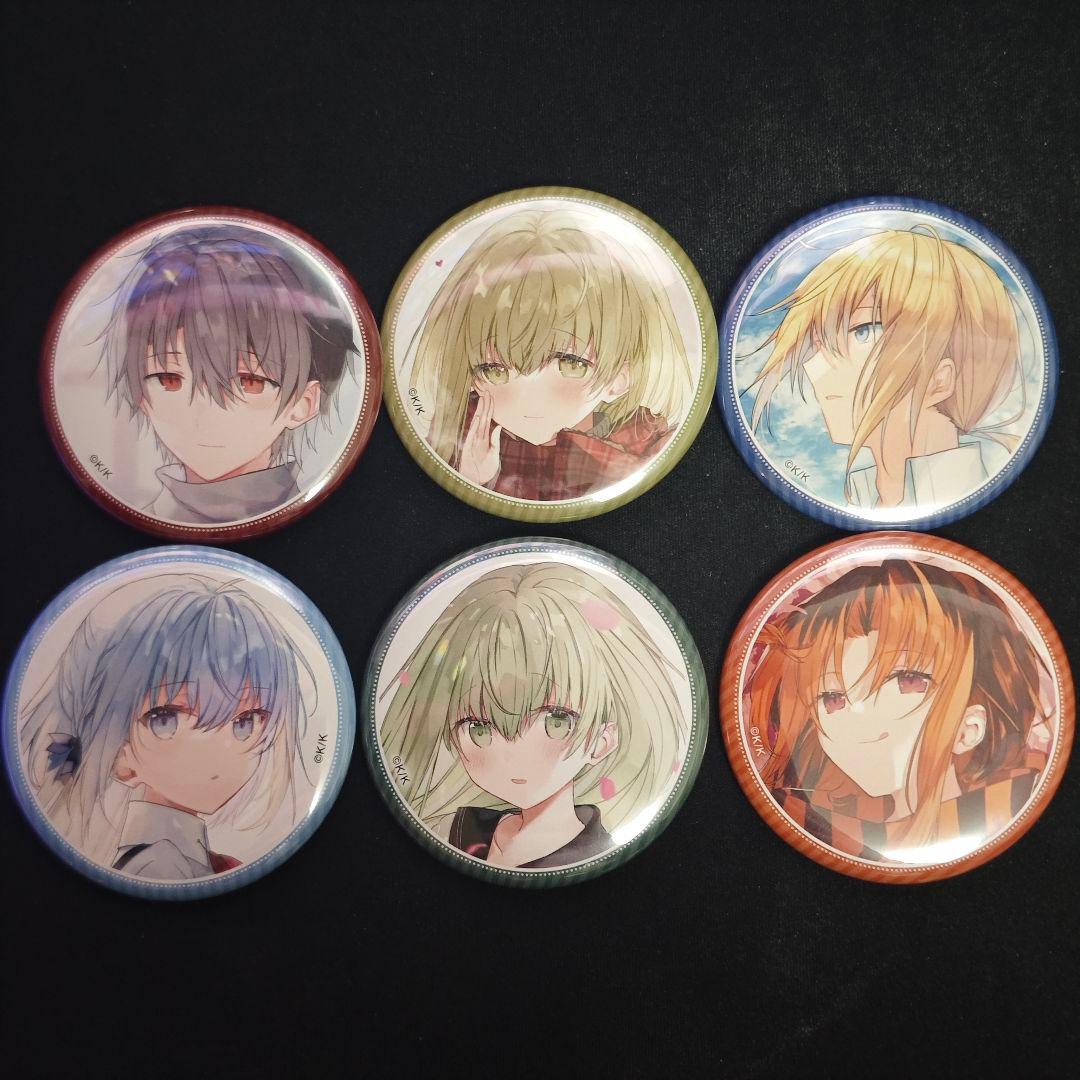 白聖女と黒牧師 缶バッジ