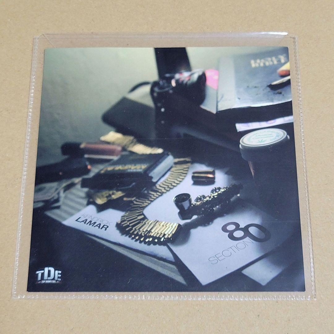 直筆サイン入り CD KENDRICK LAMAR SECTION 80