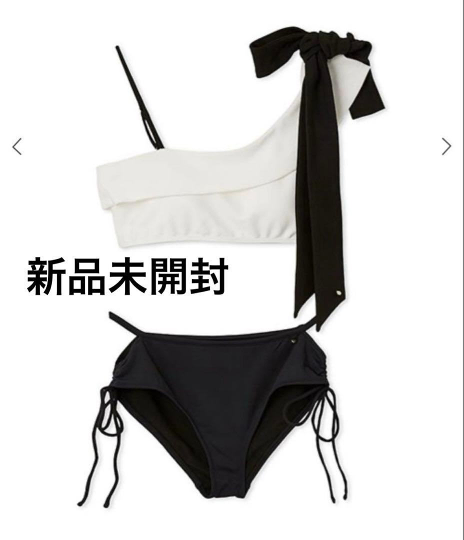 新品　FRAY I.D アシメカラーセパレートスイムウエア　フレイアイディー