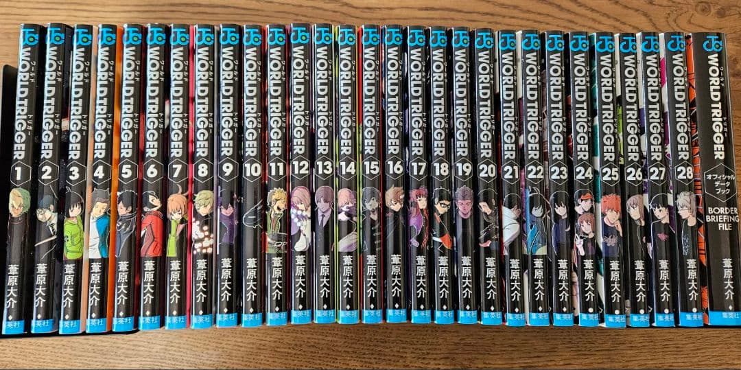 ワールドトリガー WORLD TRIGGER 1〜28 全巻セット+データブック
