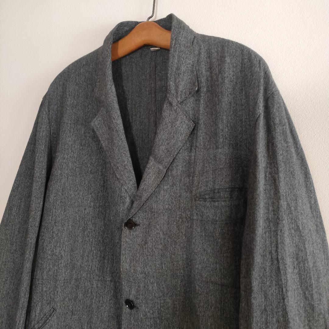 ジャケット・アウター 1950s french black chambray atelier coat