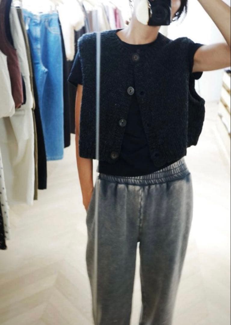 美品SeaRoomlynn NPL HMチャビーベスト ブラック