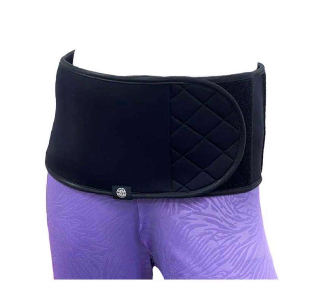 サポートベルト インヴェル 腰痛サポート コルセット ブラック