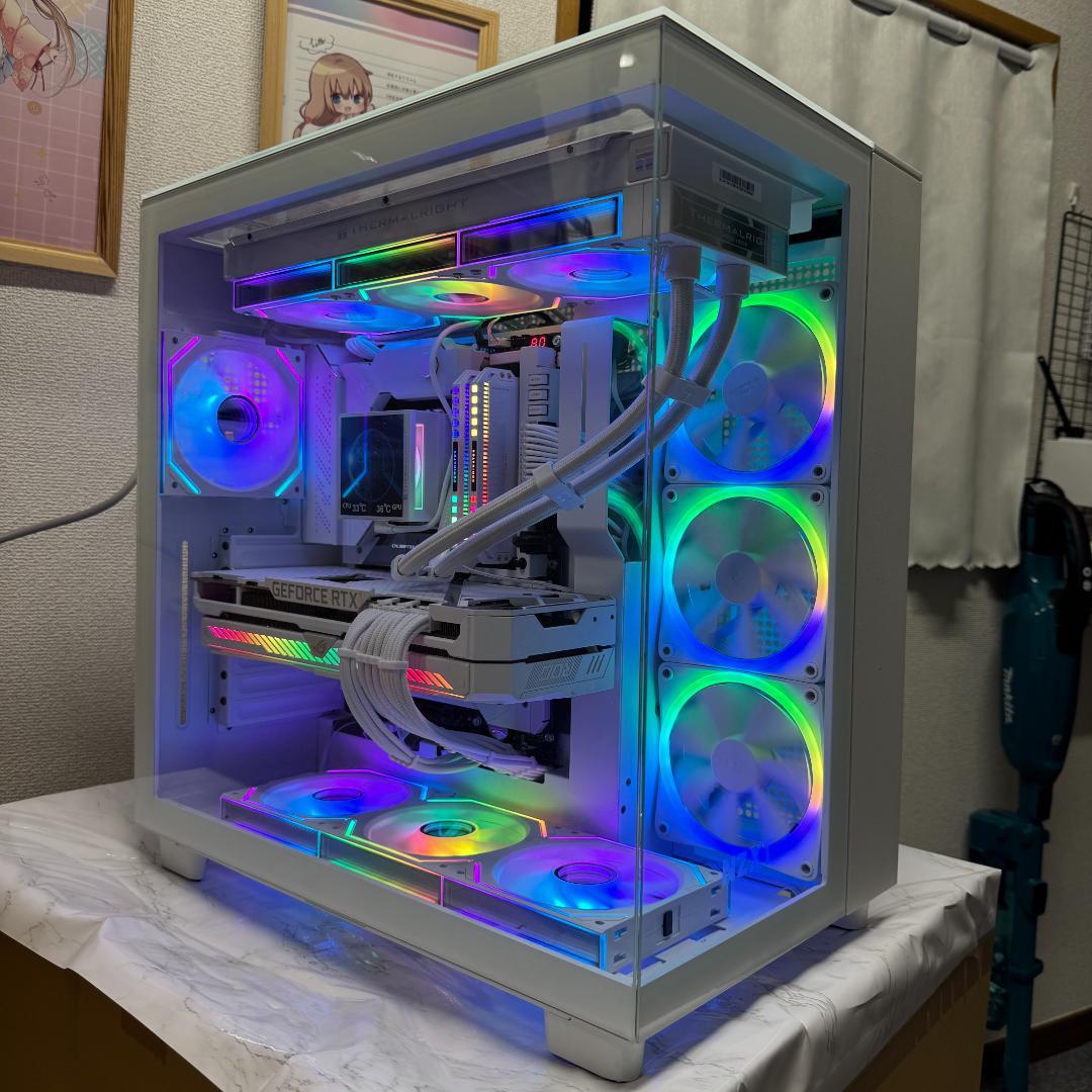 ゲーミングPC 14900KF/RTX3080/32GB/新品NVMe 2TB