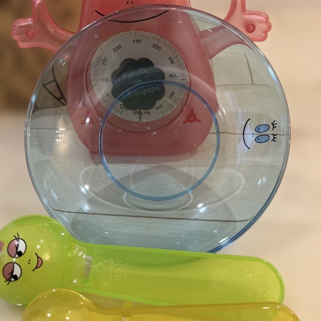 Famille de Barbapapa クッキングスケール