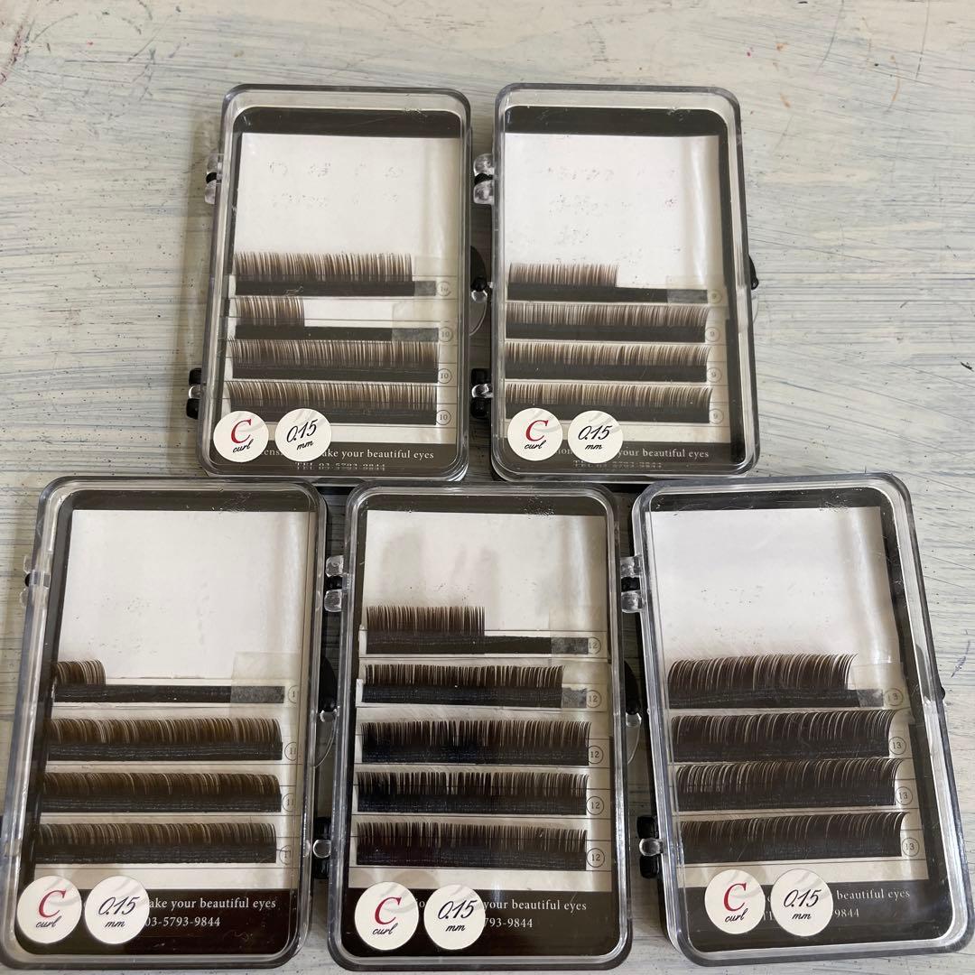 プロラッシュ　まつ毛エクステ　グラデーションー　Cカール　まとめ売り