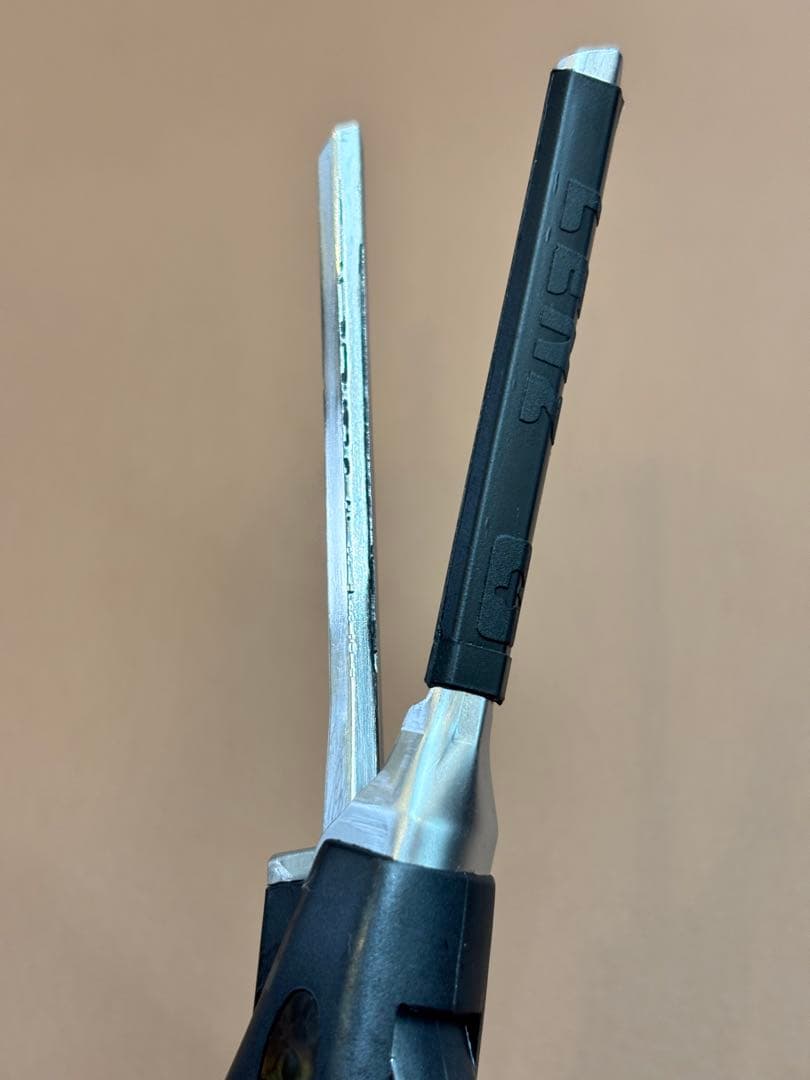 LENZ α-4Gレンツアイロン 5角 4ミリ　理容アイロン　ラバー新品