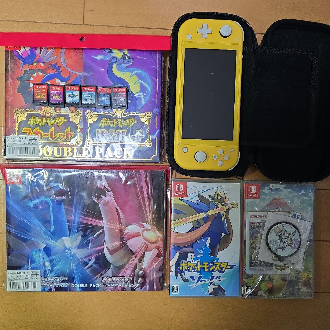 ポケットモンスター ソフト + Switch Lite まとめ売り