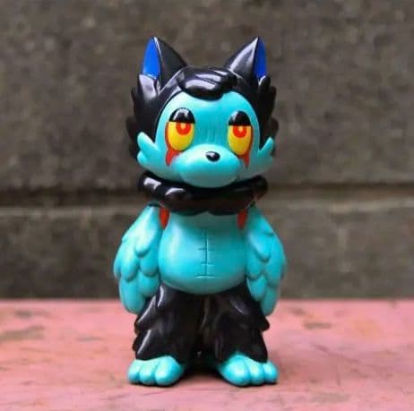 おおかみくん デビルマンver. ソフビ あらいきりこ