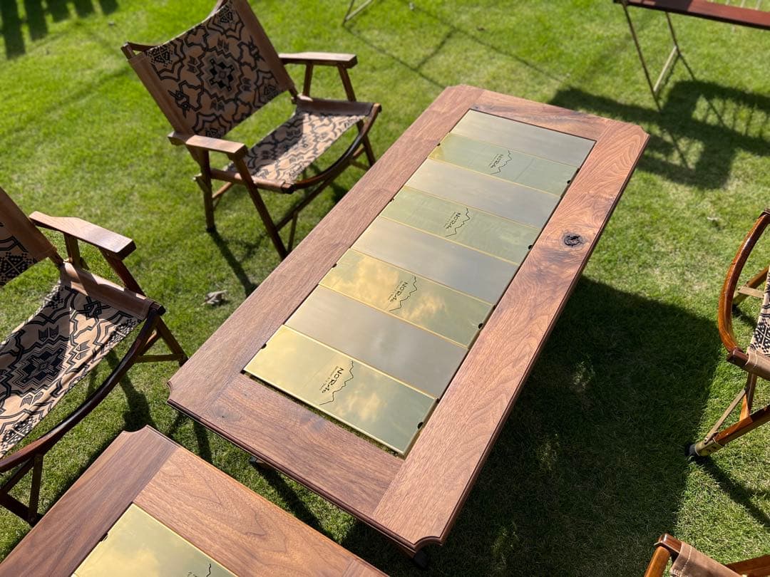 NORAs フレーム　リムジン　オールドマウンテン　特注真鍮パネル