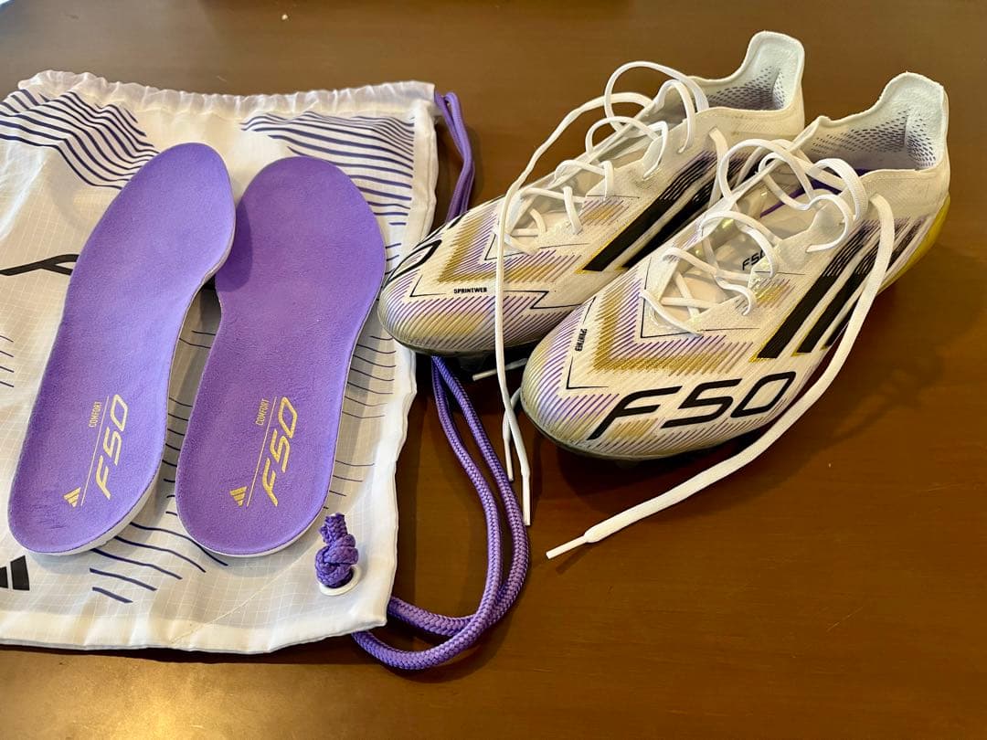 adidas F50 FG 26.5cm 美品 インソール付