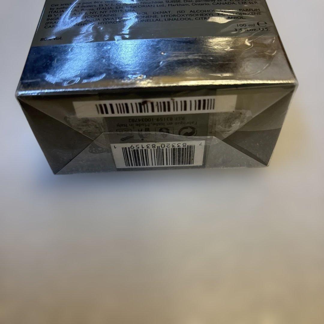 QW4697ブルガリ プールオム EDT 100ml スプレータイプ 新品未使用