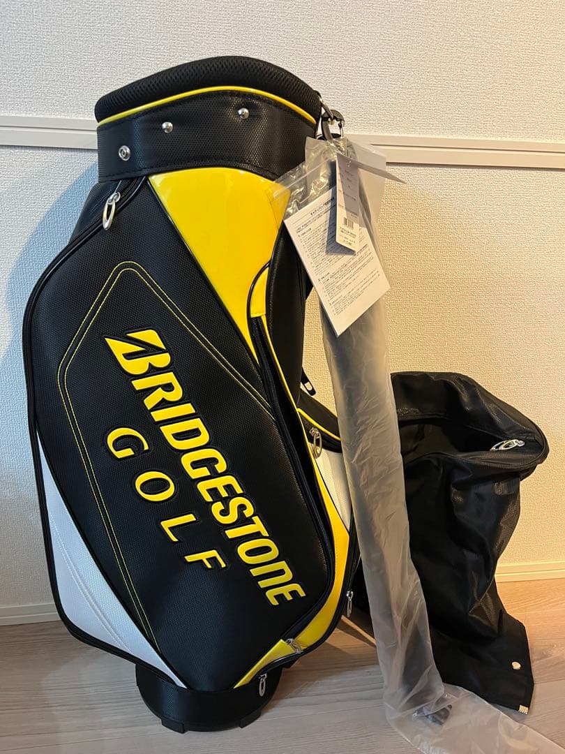 新品 未使用 BRIDGESTONE キャディバッグ CBG21Y 9インチ