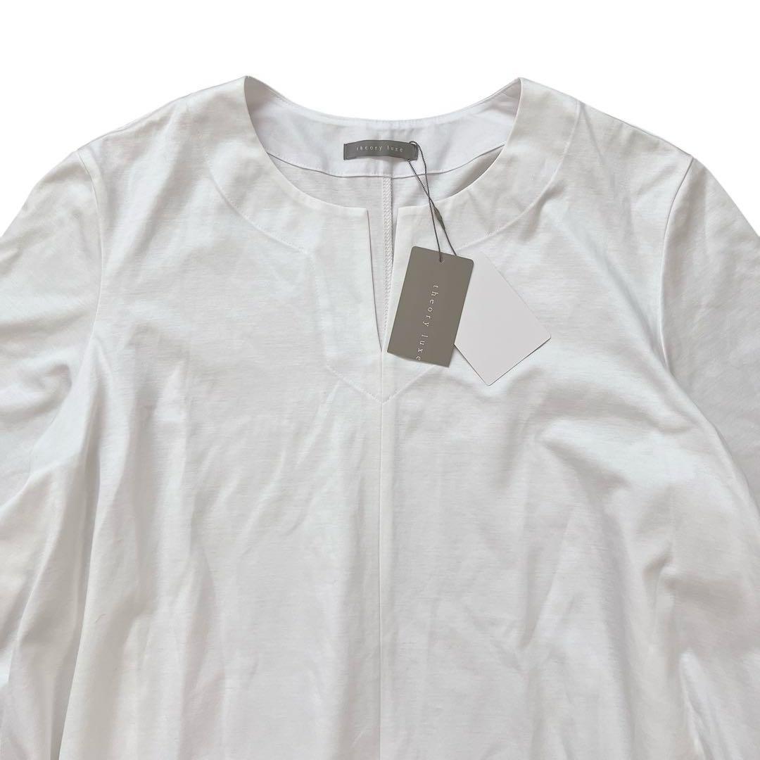 【新品】Theory luxe　BASALT WAYNE フレアカットソー　38