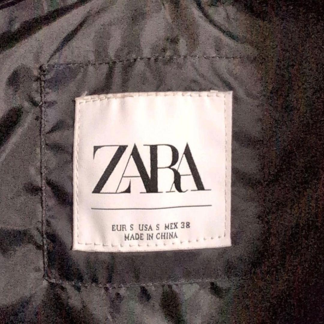 【希少】ZARA バロック パフジャケット 総柄 中綿ジャケット メンズS