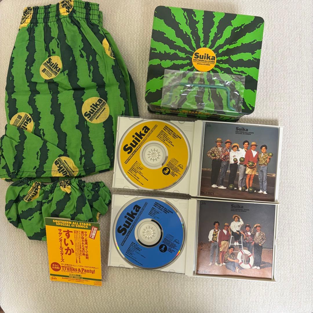 サザン すいか 初回限定盤 CD パンツ未使用 付属品付
