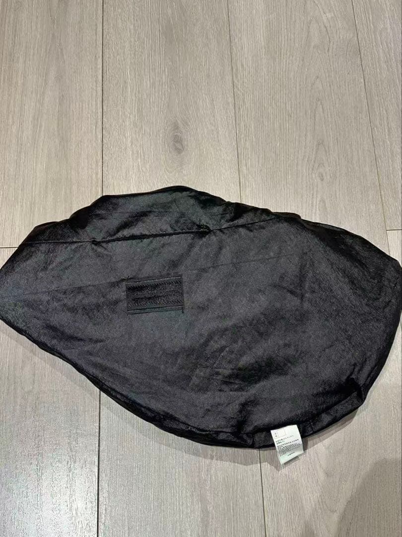 Simple Project プリーツ ショルダーバッグ 黒