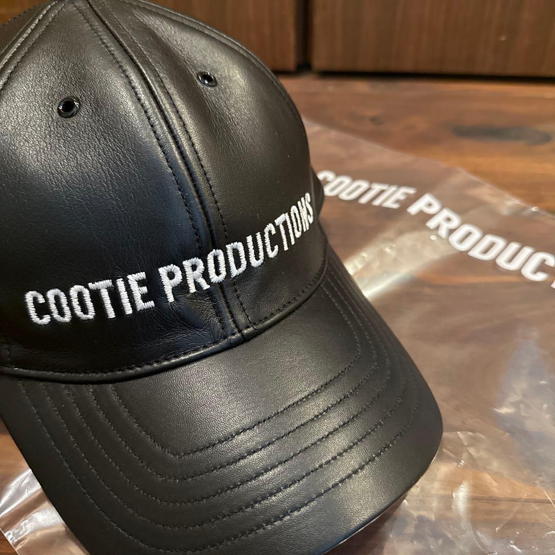 COOTIE PRODUCTIONS レザー　キャップ