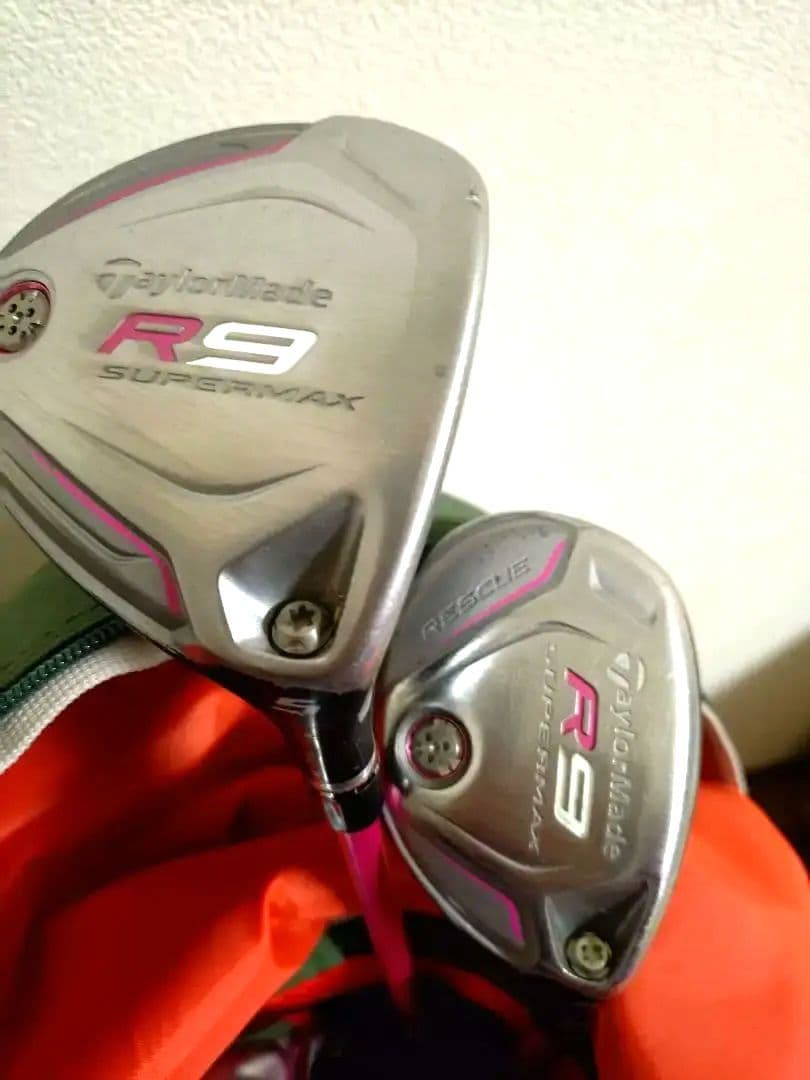 TaylorMade R9 2本セット フェアウェイウッド、ユーティリティ