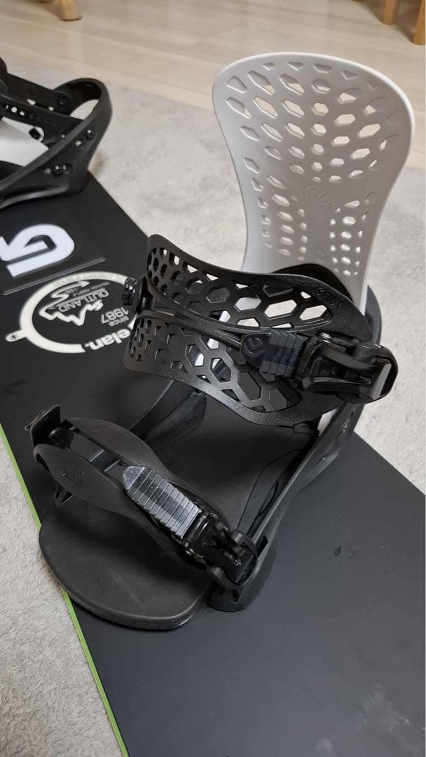 エラン スノーボード +PR flux ビンディング