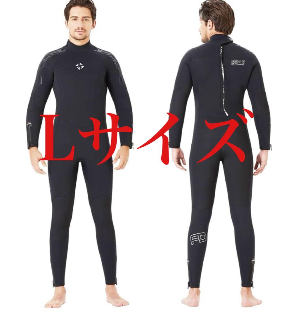 ウエットスーツ 5mm ネオプレーン ダイビング メンズ フルスーツ L