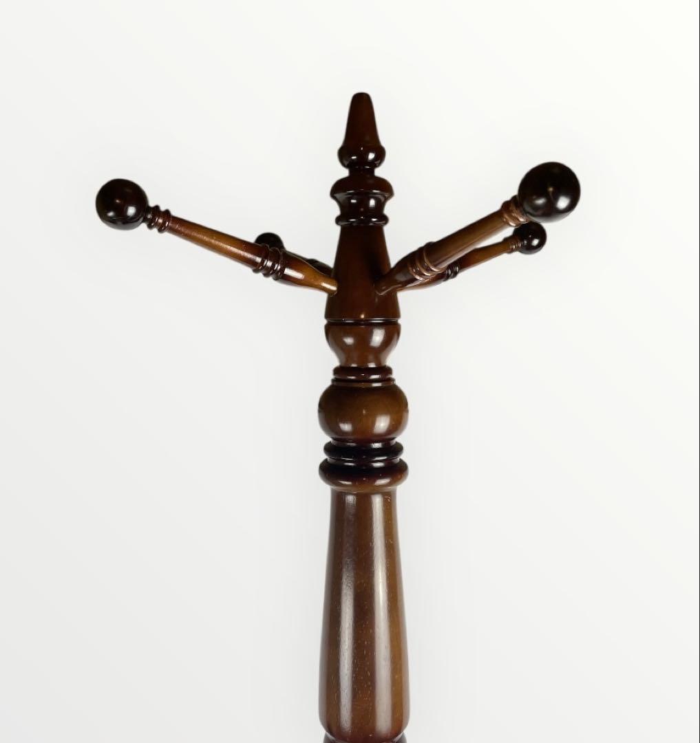 ●Vintage KARIMOKU カリモク 木製 ポールハンガー●