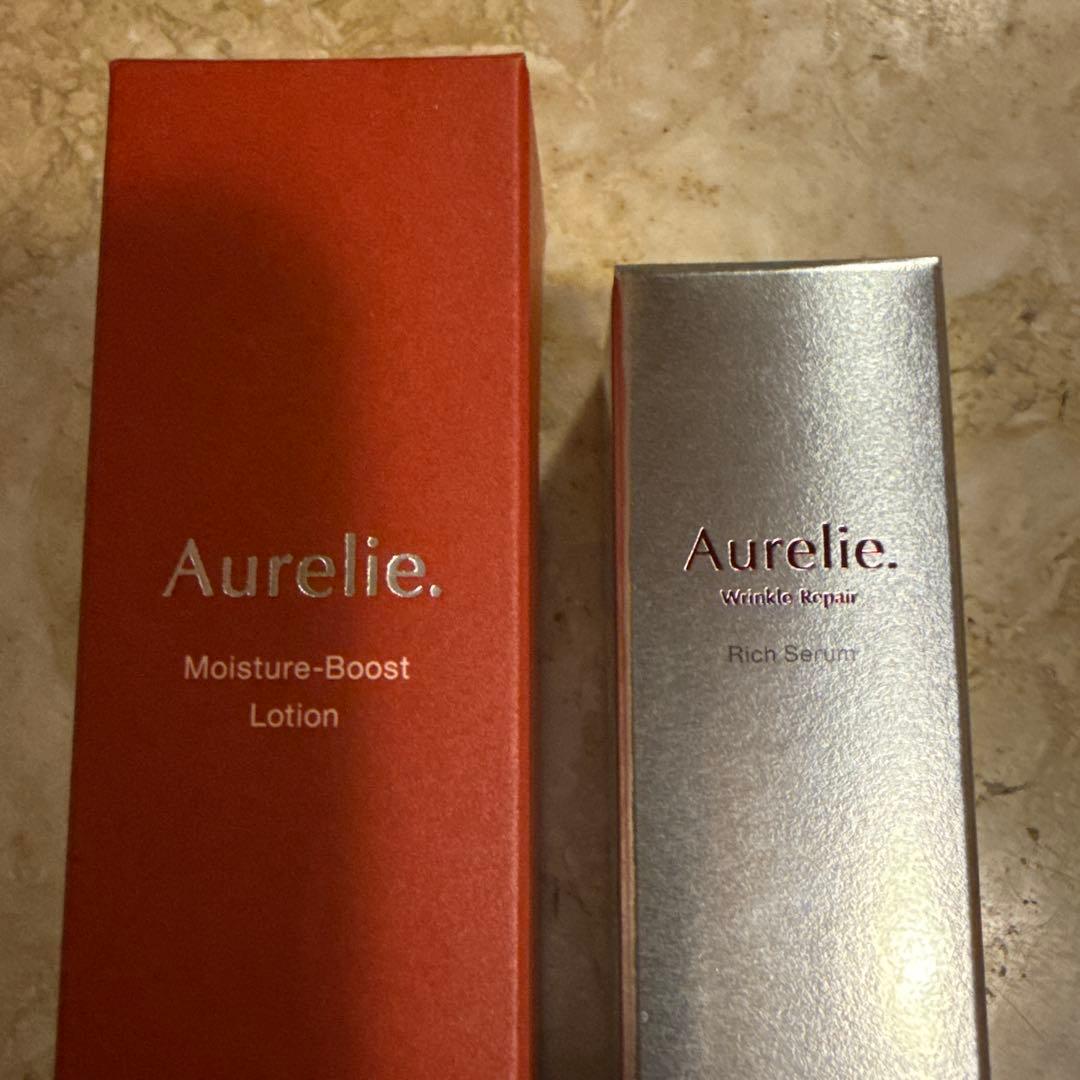Aurelieモイスチャーブーストローション＆リッチセラムセットオレリー　新品